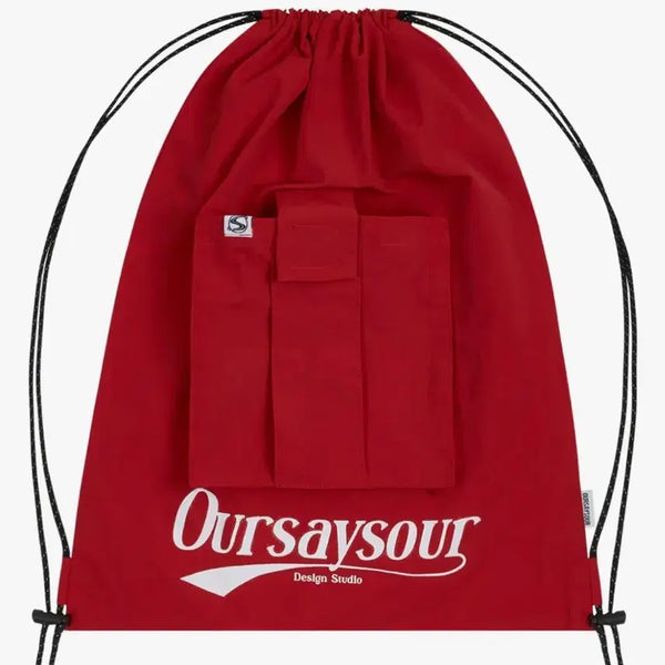 [BUNJANG] OurSayOur String Backpack / 아워세이아워 스트링 백팩