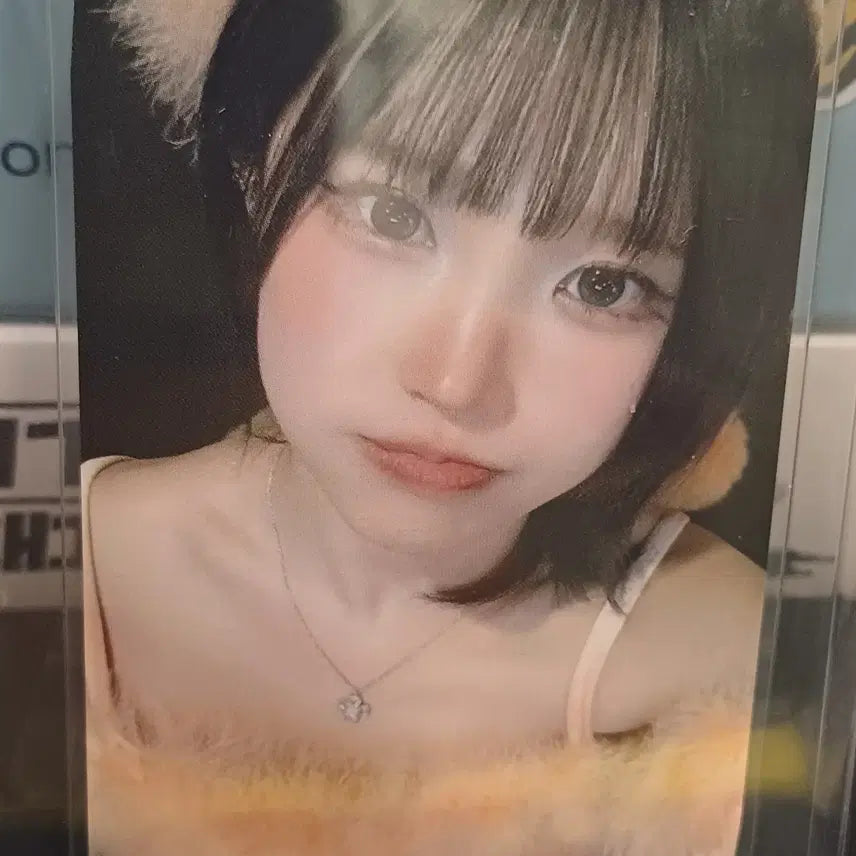 [BUNJANG] fromis_9 Song Hayoung White Painting M-Fan Photocard / 프로미스나인 송하영 하얀그리움 음중 미팬 포카