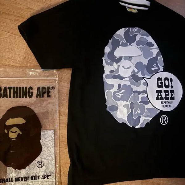 [BUNJANG] BAPE Short Sleeve T-Shirt Size S / 베이프 반팔 S