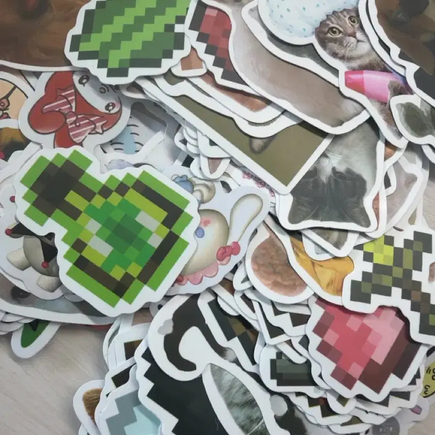 [BUNJANG] Sticker Scoop Bundle / 조각스티커 스쿱 (상품설명 봐주세요 번장내 구매 x)