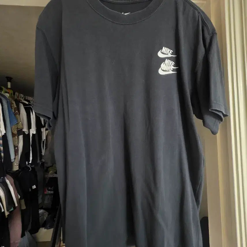 [BUNJANG] Nike World Tour Double Swoosh T-Shirt L / 택포)나이키 월드투어 더블 스우시 반팔티 L사이즈