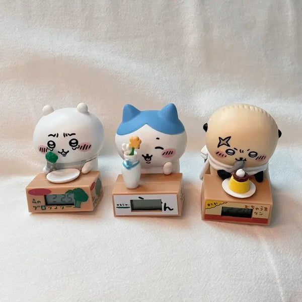 [BUNJANG] Hachiware Chiikawa Racco Watch Gacha Set / 먼작귀 시계 가챠 하치와레 치이카와 랏코