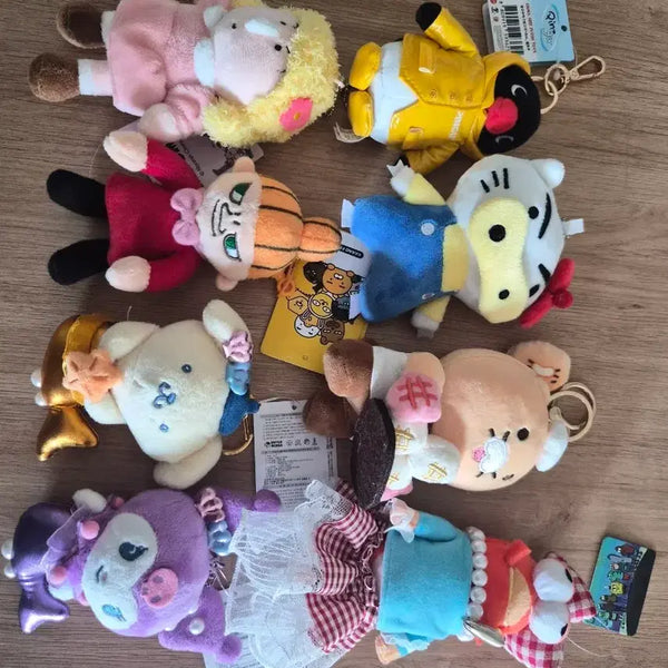 [BUNJANG] Character Doll Keychain / 캐릭터 인형키링