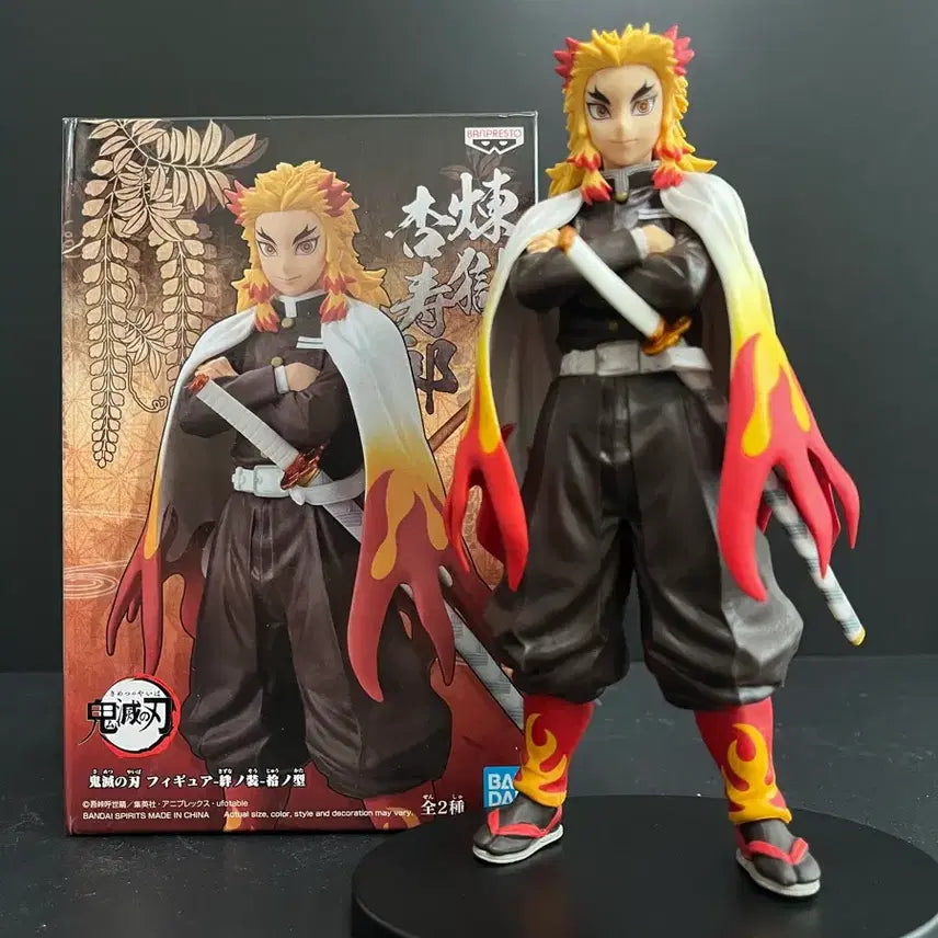 [BUNJANG] Demon Slayer Kyojuro Rengoku Bond's Will Version Figure / 개봉품 귀멸의칼날 렌고쿠 피규어 렌고쿠 유대의장 피규어