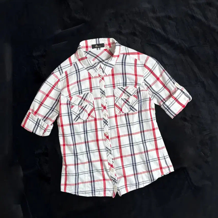 [BUNJANG] Pinky & Dianne Tartan Check Shirt / 일본빈티지 & by P&D 체크셔츠