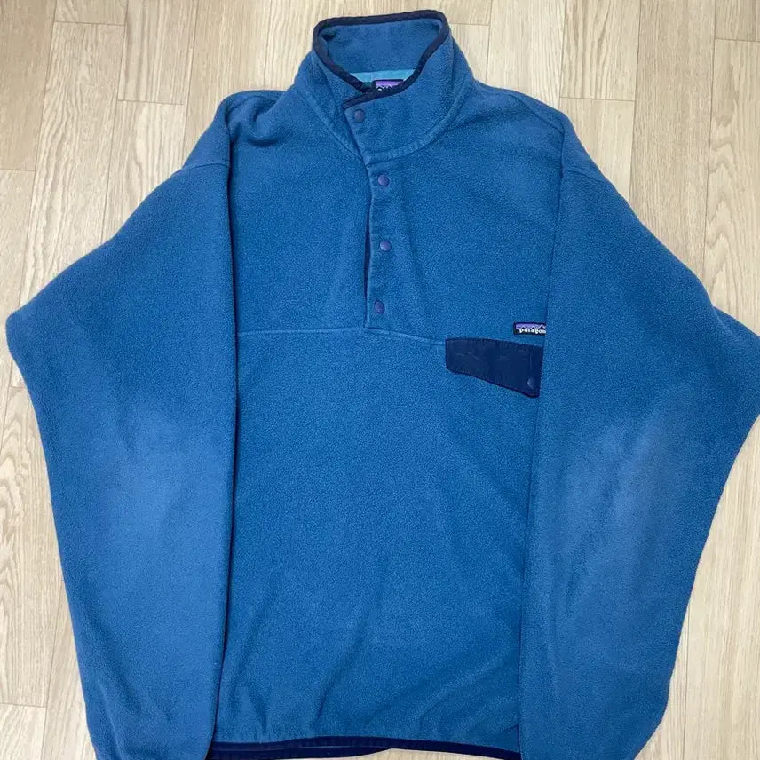 [BUNJANG] Patagonia Snap-T Fleece Blue / 파타고니아 스냅티 플리스 블루