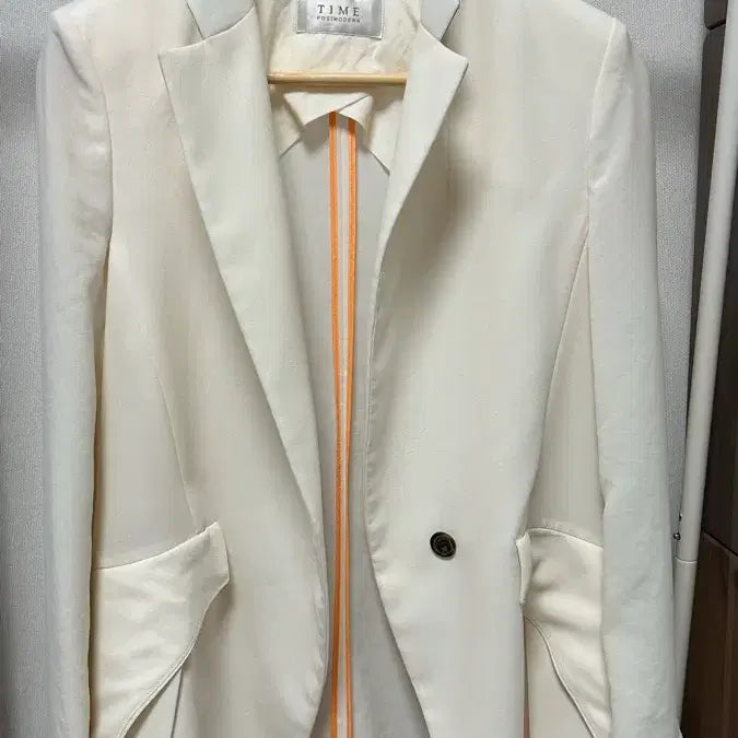 [BUNJANG] Time White Jacket / 타임 time 자켓