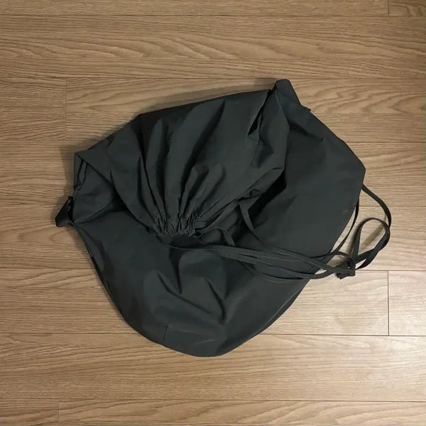 [BUNJANG] Uniqlo U Drawstring Bag Green / 유니클로U 드로우스트링백 그린