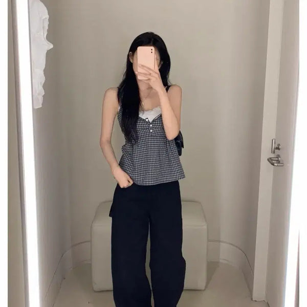 [BUNJANG] Leeds Miel Sleeveless Top / Leeds 리즈 Miel sleeveless top