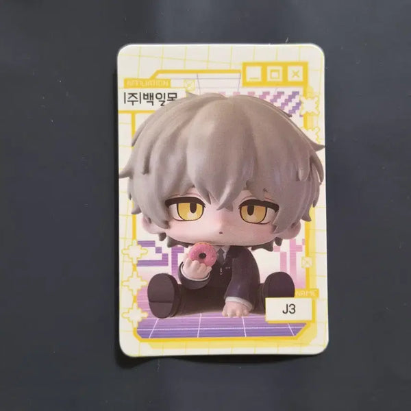 [BUNJANG] NewJeans J3 All Sitting Photocard Figure / 괴담출근 J3 모두 앉아 포토카드 피규어 포카