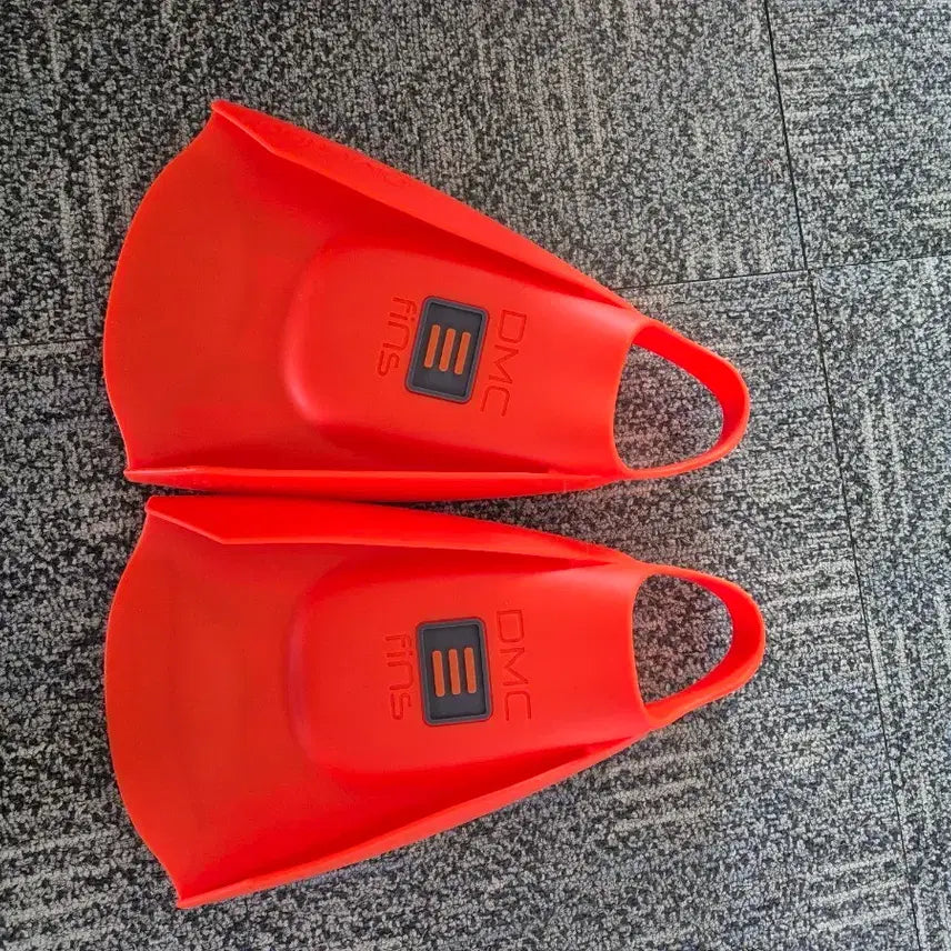 [BUNJANG] DMC Fins Orange Swim Flippers / DMC 핀즈 수영 물갈퀴 오렌지색