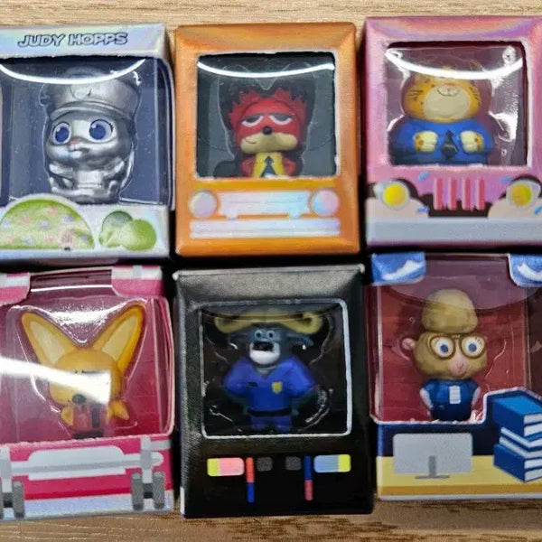[BUNJANG] Zootopia Rice Grain Figure / 주토피아 쌀알피규어