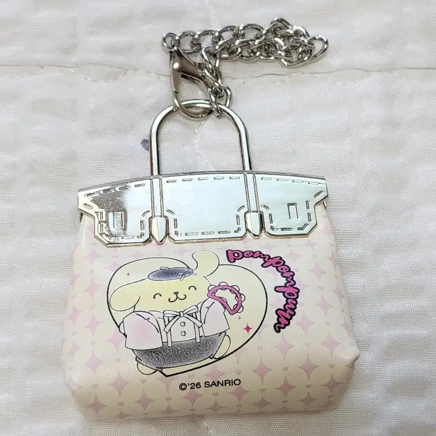 [BUNJANG] Sanrio Pompompurin Handbag Keychain / 폼폼푸린 핸드백 키링