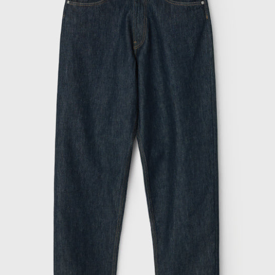 [BUNJANG] Orrery Hard Twist Denim Wide Pants Indigo / 오라리 하드트위스트 데님 (HARD TWIST DENIM WIDE PANTS INDIGO, 30)