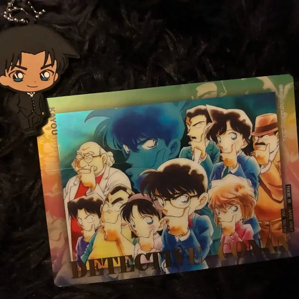 [BUNJANG] Detective Conan Clear Card & Keychain Bundle Set / 코난 클리어카드 키링 일괄