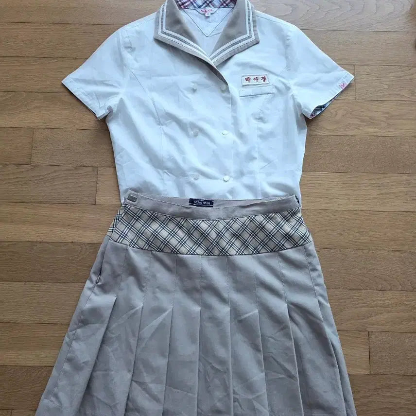 [BUNJANG] Elite Young Star Summer School Uniform Set / 예쁜 여자교복 하복교복 세트판매r30