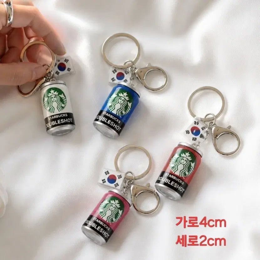 [BUNJANG] Starbucks Can Mini Keychain / 스타벅스캔 미니어쳐키링