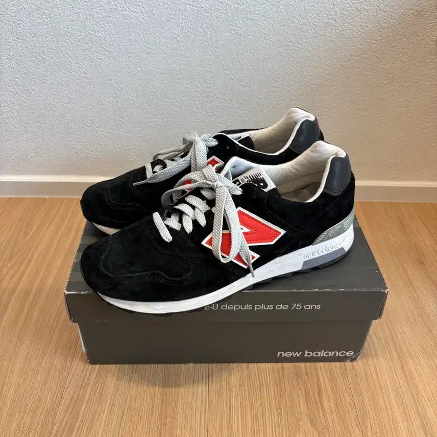 [BUNJANG] New Balance x J.Crew 1400 Black/Orange Sneakers (Size 270) / [270] 뉴발란스 x 제이크루 1400 블랙/오렌지
