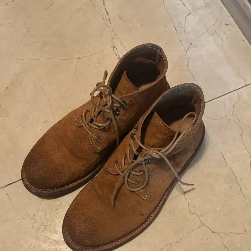 [BUNJANG] Romantic Move Service Boots Sand Brown / 로맨틱무브 서비스 부츠 샌드브라운 265