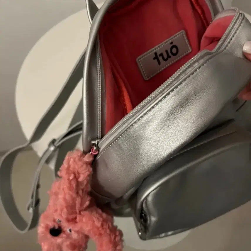 [BUNJANG] TUO Silver Backpack / 투오 실버 백팩