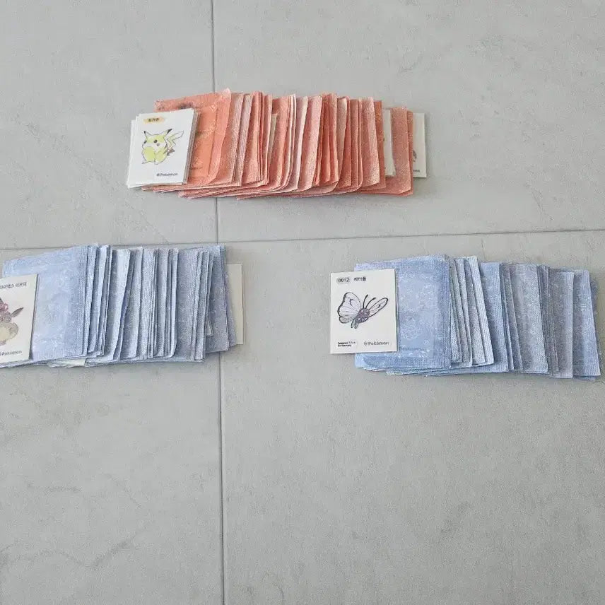 [BUNJANG] Pokemon Artwork & 30th Anniversary Stickers / 포켓몬 아트워크 띠부씰, 30주년 띠부씰 모두 다 1장당 무조건 2,200원