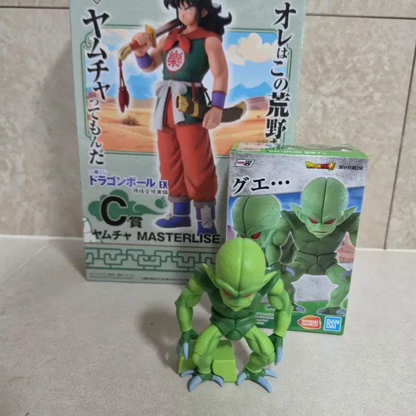 [BUNJANG] Dragon Ball Ichiban Kuji Yamcha & Saibaman Figure / 드래곤볼 제일복권 야무치& 재배맨 피규어