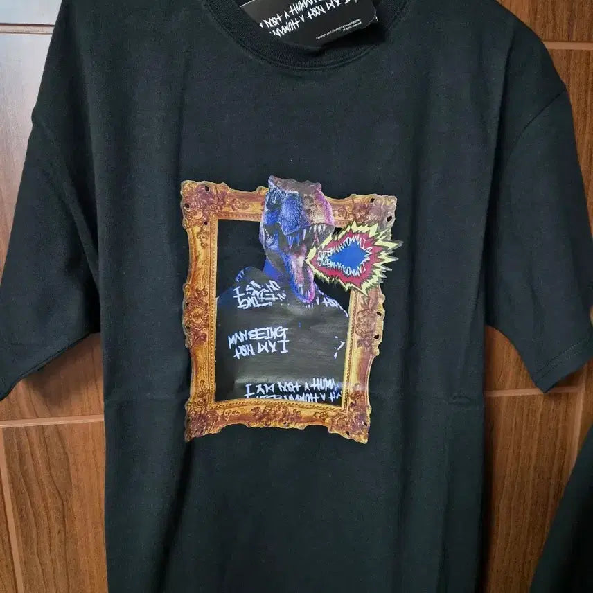 [BUNJANG] I Am Not A Human Being Dinosaur T-Shirt / 아임낫어휴먼비잉 공룡 티셔츠