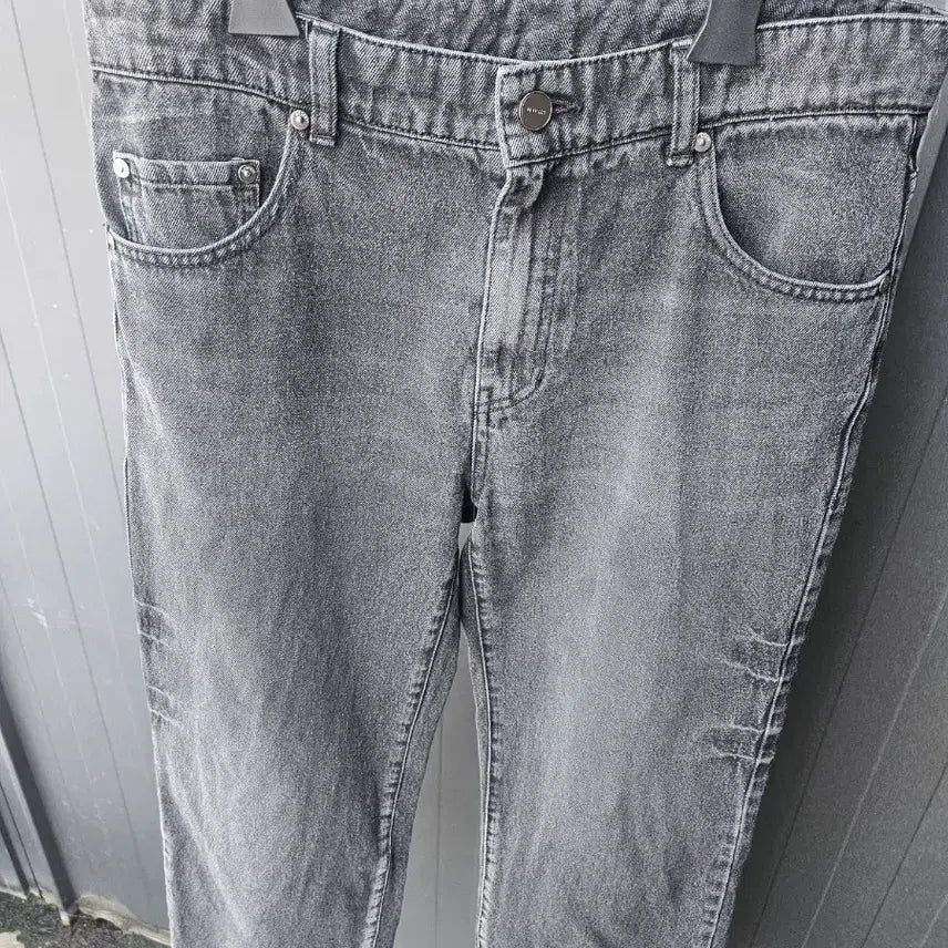 [BUNJANG] System Homme Black Washed Wide Fit Denim Pants / 30~30.5 시스템옴므 와이드핏 흑청 데님 팬츠 78