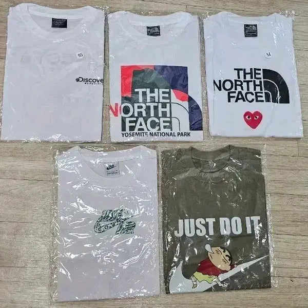 [BUNJANG] The North Face, Discovery, Nike T-Shirts - Size 95 / 노스페이스 디스커버리 나이키 반팔티 사이즈95
