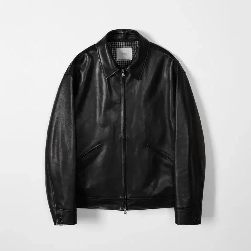 [BUNJANG] The Row Leather Sports Jacket / [2] 인더로우 레더 스포츠 자켓