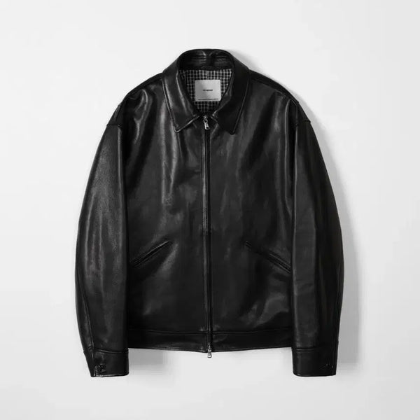 [BUNJANG] The Row Leather Sports Jacket / [2] 인더로우 레더 스포츠 자켓
