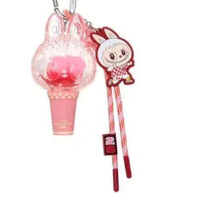 [BUNJANG] Popmart LABUBU The Monsters Series Mini Light Keyring Seal the Victory Cheer Stick Figure / FIFA 라부부 미니 라이트 키링 더몬스터즈 THE MONSTERS 시리즈 팝마트 피파 키덜트 seal the victory 응원봉 피규어 LABUBU