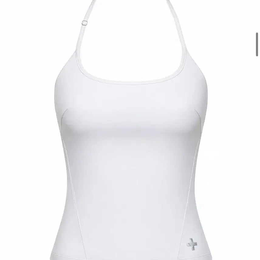 [BUNJANG] 2000 Archives White Halterneck Sleeveless Top / 2000아카이브스