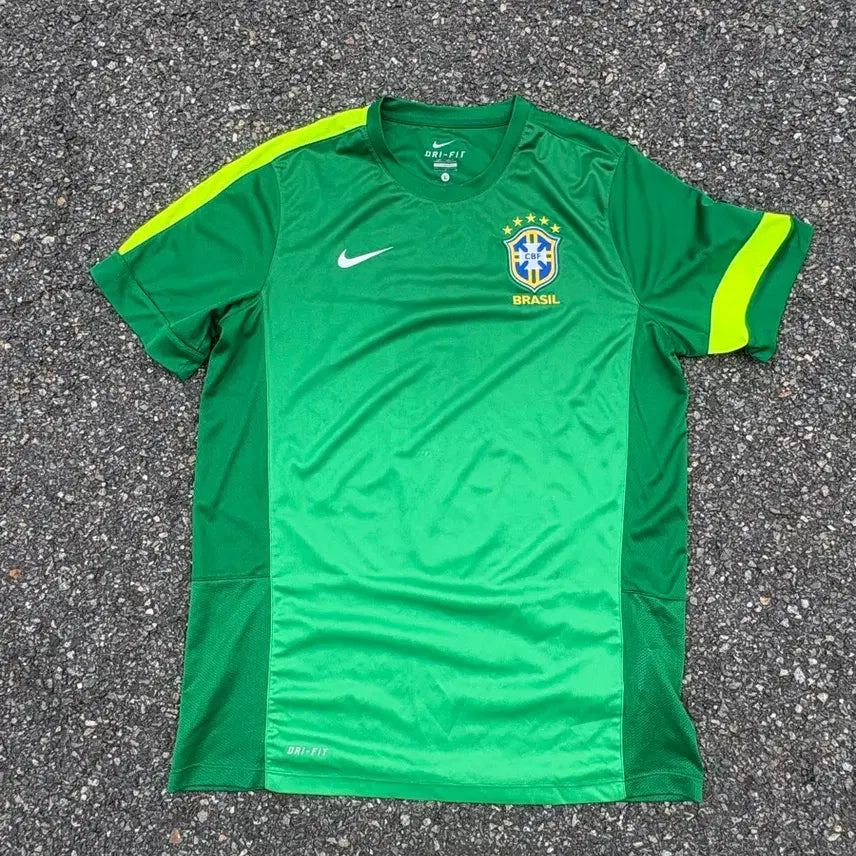 [BUNJANG] Nike Brazil National Team Training Jersey L / 13-14 나이키 브라질 국대 트레이닝 L