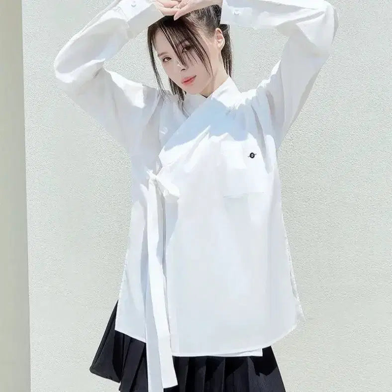 [BUNJANG] TM3 Classic Hanbok Shirt Black L Size / 새상품) 생활한복 클래식 한복셔츠 블랙 L 사이즈 TM3 티엠쓰리 한복 셔츠