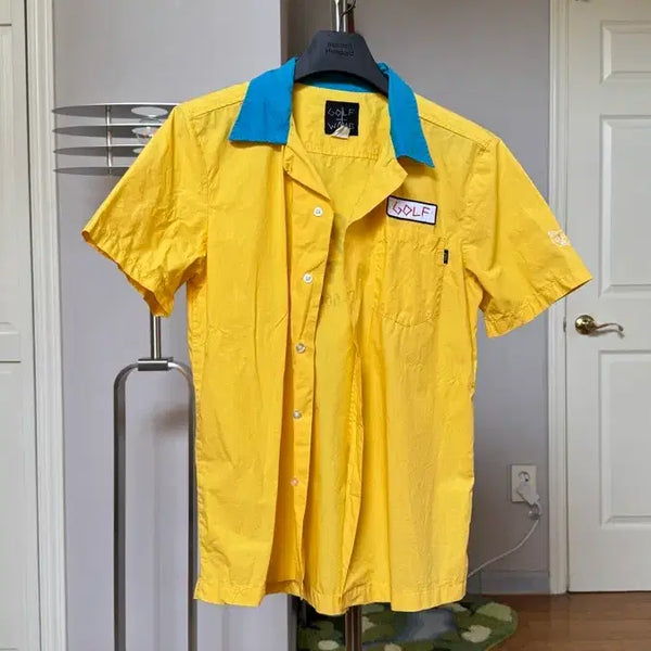 [BUNJANG] Golf Wang Flog Gnaw Motors Button Up Shirt - Size S / [S] 골프왕 Golf Wang Flog Gnaw Motors Button Up