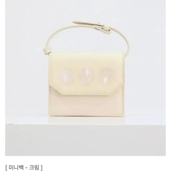 [BUNJANG] Cachirang Mother-of-Pearl Soban Moon Jar Traditional Mini Bag / 새상품) 생활한복 자개소반 백 미니 크림색상 달항아리 전통백 전통가방 캐시랑