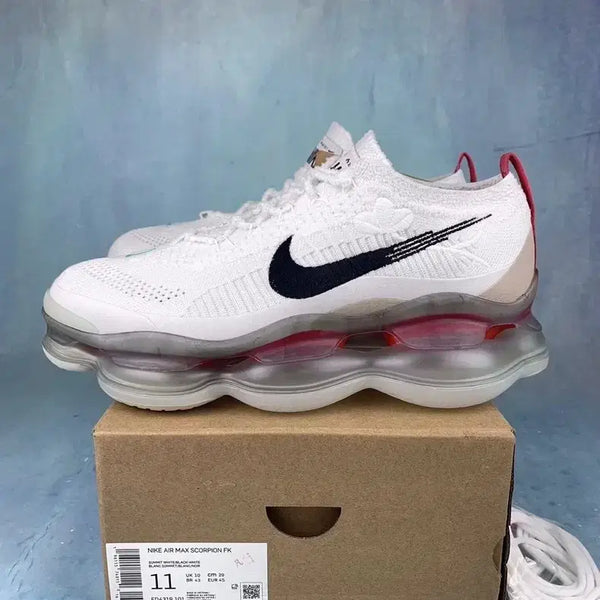 [BUNJANG] Nike Air Max Scorpion Flyknit Summit White / 나이키 에어맥스 스콜피온 플라이니트 서밋 화이트265mm