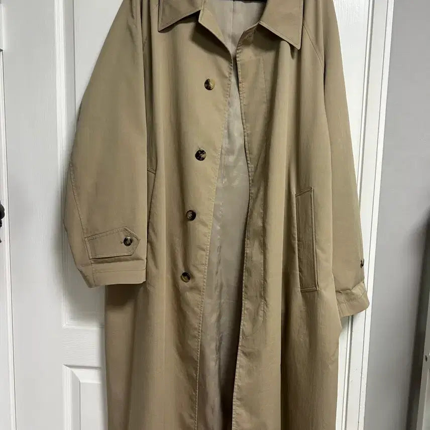 [BUNJANG] Brown Yak Balmacaan Trench Coat Size 1 / 브라운야드 발마칸 트렌치 코트 / 1 (103정도)