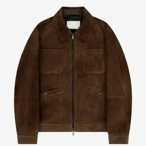 [BUNJANG] Unjymik Suede Trucker Jacket Brown / [L]  언지미크 스웨이드 자켓