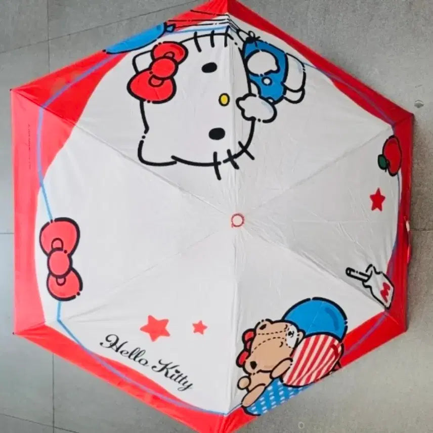 [BUNJANG] Hello Kitty UV Blocking Umbrella / 헬로키티 uv차단 우산(새상품)