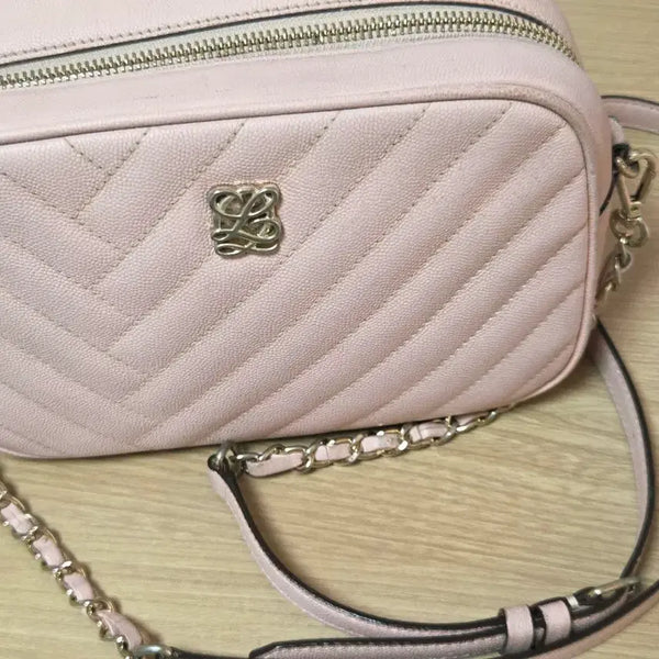 [BUNJANG] Louis Quatorze Pink Shoulder Bag / 루이까또즈 핑크 숄더백
