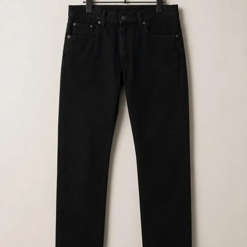 [BUNJANG] Levi's 505 Black Denim Straight Fit Pants (W32/L32) / 리바이스 505 블랙 데님 팬츠 (32/32)