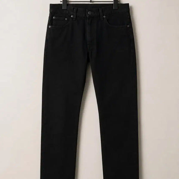 [BUNJANG] Levi's 505 Black Denim Straight Fit Pants (W32/L32) / 리바이스 505 블랙 데님 팬츠 (32/32)