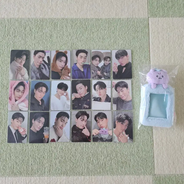 [BUNJANG] ATEEZ Choi San Photocard & MightyZ Photocard Holder Set / 에이티즈 최산 포토카드 포카홀더 세트