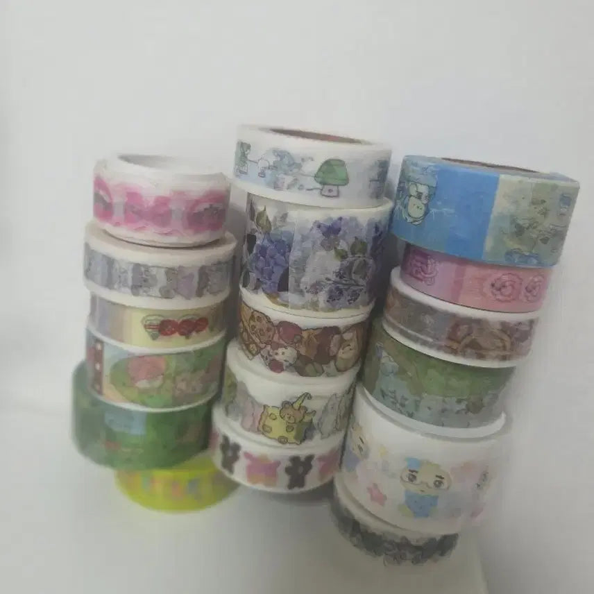 [BUNJANG] Masking Tape Bundle Set for Journaling / 마테 일괄 다꾸