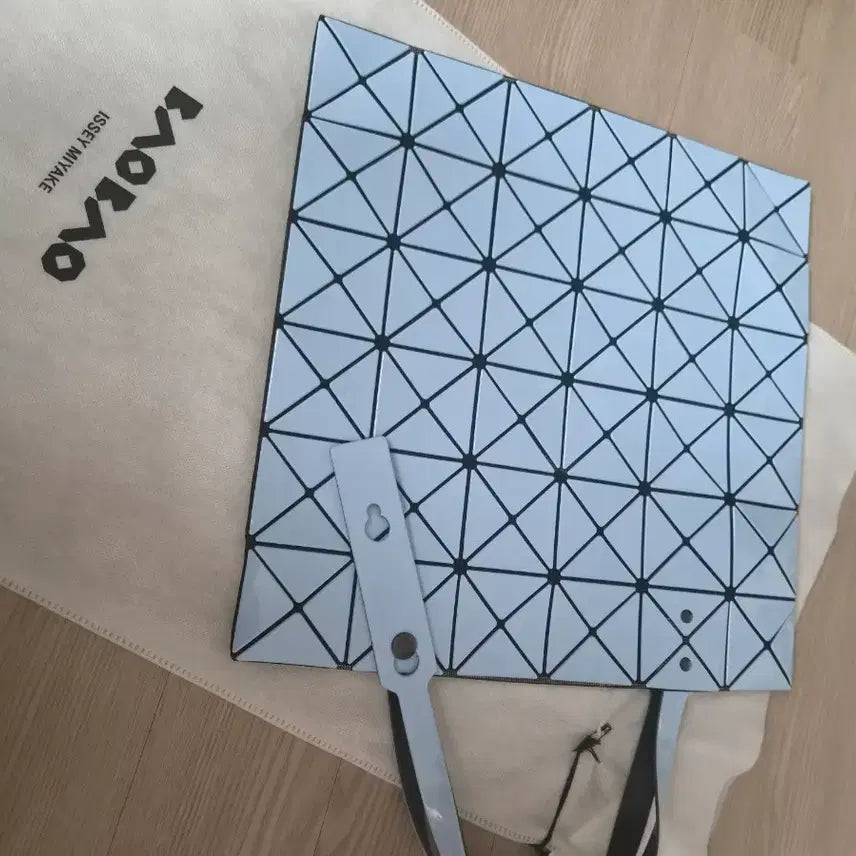 [BUNJANG] Bao Bao Issey Miyake Lucent Tote Bag Light Blue x Lavender / 가격제안가능)바오바오 이세이 미야케 토트백