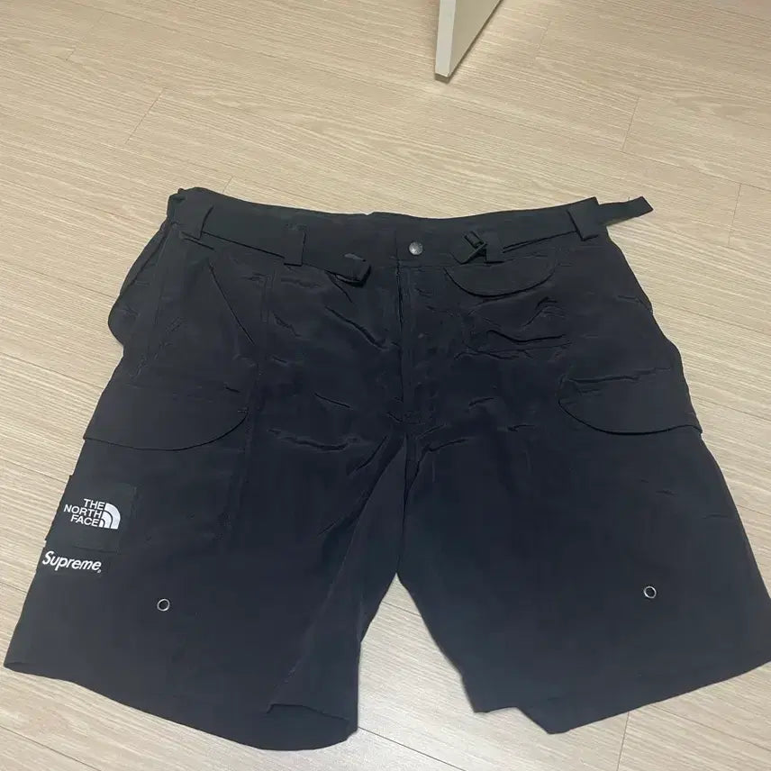 [BUNJANG] Supreme x The North Face Trekking Packable Belt Shorts Black M / 슈프림 x 노스페이스 트레킹 패커블 벨트 쇼츠 블랙 - 22SS M사이즈 팝니다