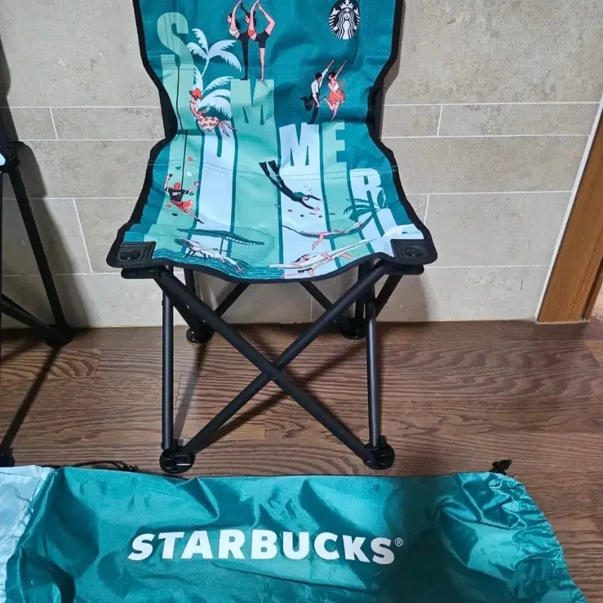 [BUNJANG] Starbucks Summer Chair Camping Chair / 스타벅스 서머 체어 캠핑 의자