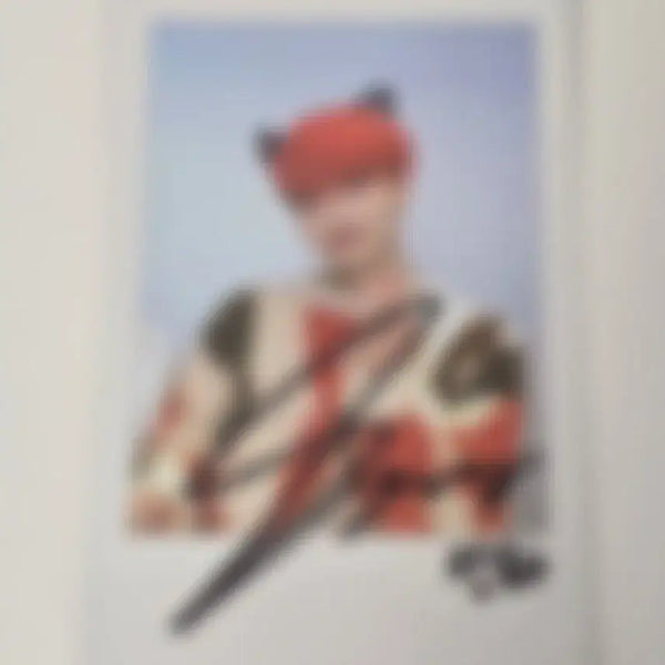 [BUNJANG] ATEEZ Seonghwa Signed Polaroid Photocard / 에이티즈 성화 싸인 폴라